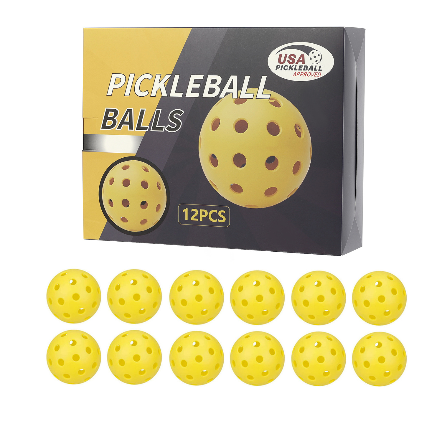 Pickleball 12-Pack Color Box - view 0